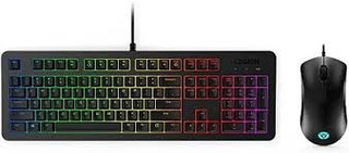 موس و کیبورد گیمینگ لنوو مدل KM300 RGB